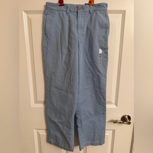NWT Detached Vineyard Vines Club Straight Leg Light Blue Pants size 14 boys